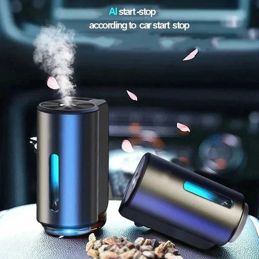Car Fragrance Humidifier 5 Modes Scent Air Car Odor Eliminator Long