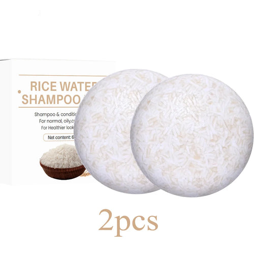 Organic Rice Shampoo Soap Bar Oil Free Conditioning Soap Rice Water
