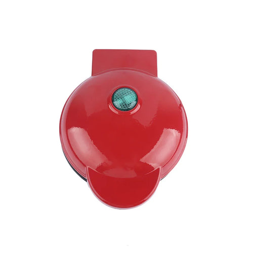 Multi Functional Mini Heart-shaped Waffle Maker, Double-sided Heated