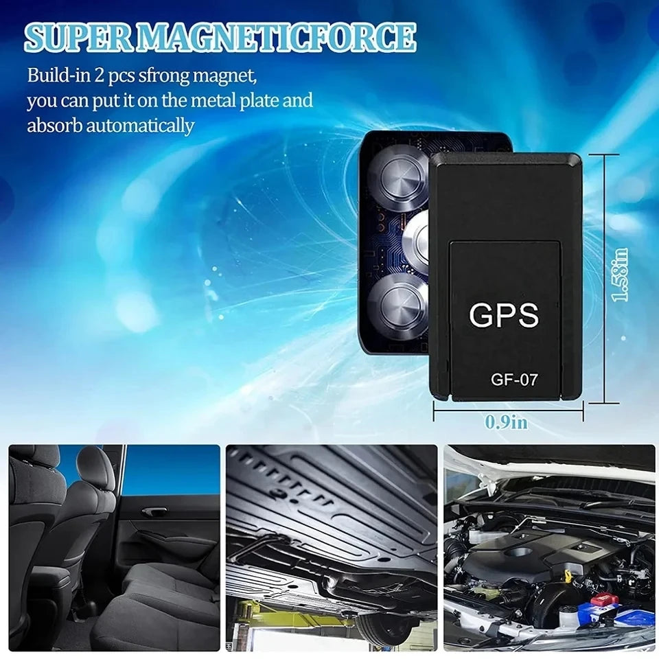 Micro Magnetic GPS Tracker, Vehicle Motorcycle Real-time Anti-theft