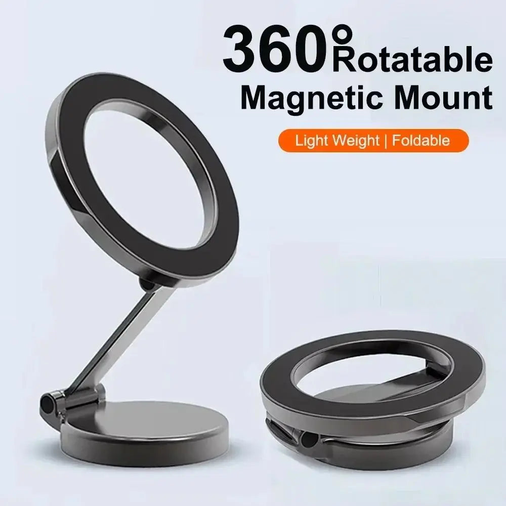 Strong Magnetic Cell Phone Holder Car 360° Swivel Adjustable Back