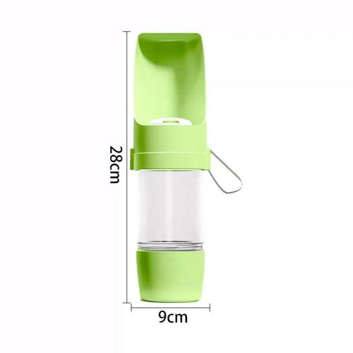 Portable Leakproof Dog Water Bottle - Durable Plastic Pet Hydration