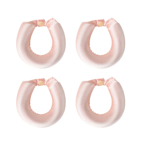 Heatless Hair Curlers Satin Curling Rod Headband No Heat Silk Curls