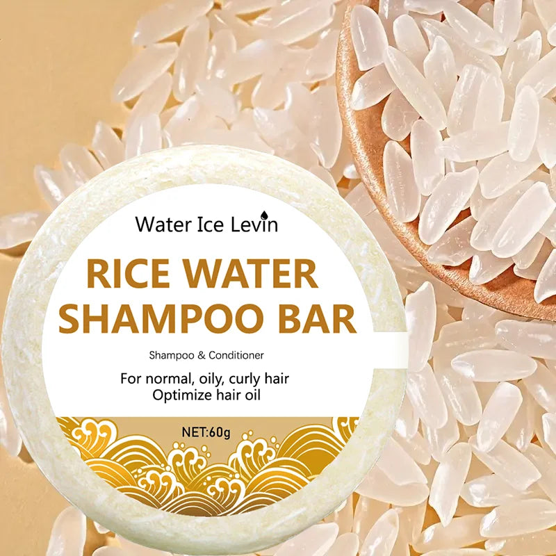 Organic Rice Shampoo Soap Bar Oil Free Conditioning Soap Rice Water